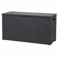 Skrzynia ogrodowa z polipropylenu 120x50x60 cm Czarna