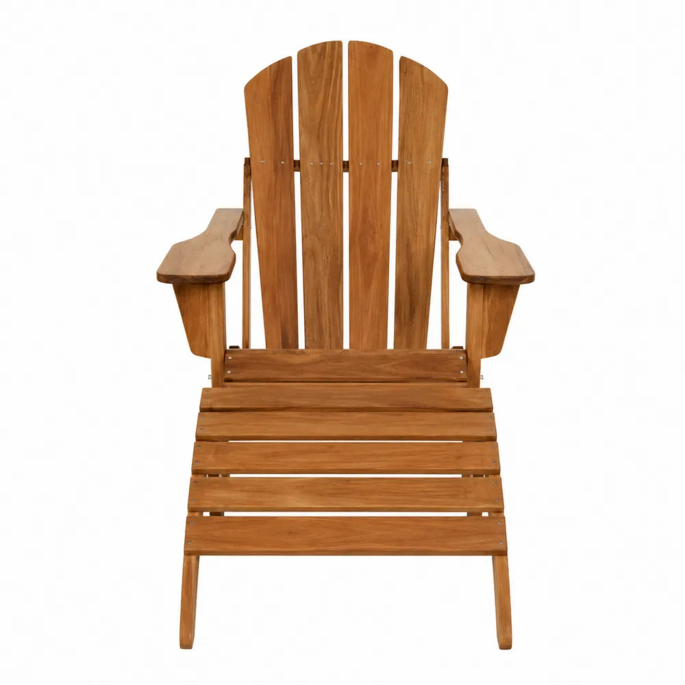 Krzesło ogrodowe z drewna teak